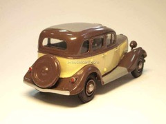 GAZ-М1 Taxi (beige-burgundy) Vector-models 1:43