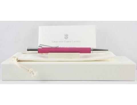 Ручка шариковая Graf von Faber-Castell Guilloche Electric Pink