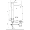 Однорукоятковый смеситель для умывальника с удлиненным корпусом Ideal Standard CERALINE BC194XG