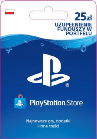 Playstation Store Польша: Карта оплаты 25 злотых [Цифровой код доступа]