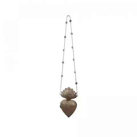 Украшение новогоднее Сердце Roomers Furniture 16см