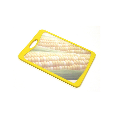 Кухонная доска 20x14см Atlantis Flutto желтая