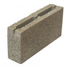 Керамзитный блок 400х200х100мм  2-пустотный Смоленск
