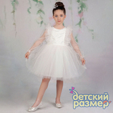 Платье (сетка, оборки)