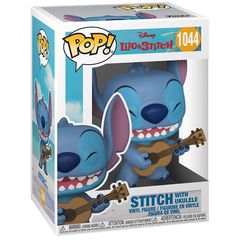 Фигурка Funko POP! Disney Lilo & Stitch Stitch W/Ukulele (DGLT) (Exc) 57488