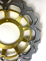 Передние тормозные диски ARASHI для Honda CBR600RR 03-12, CBR1000 RR 04-05 золотой