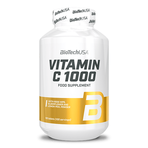 Витамин С 1000, Vitamin C 1000, BioTechUSA, 100 таблеток