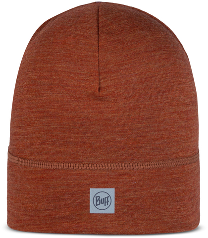 Картинка шапка-бини Buff Hat Wool Lightweight Solid Cinnamon - 1