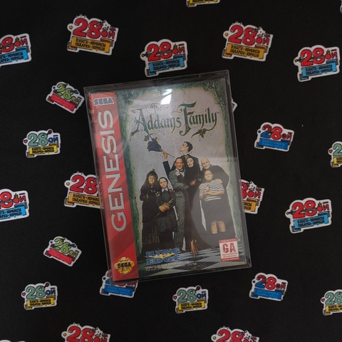 Игра The Addams Family (Sega Genesis) (Б/У)