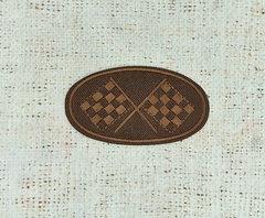 Термоаппликация, р. 8,5х4,5 см, коричневый