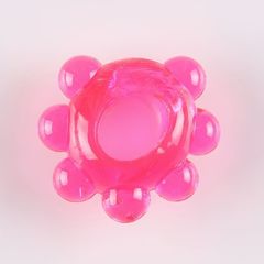 Розовое эрекционное колечко 