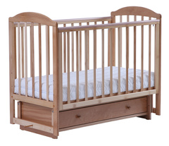 БИ 41.2 "Кубаночка-5" кровать маятниковая поперечная (орех темный 35)