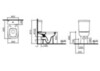 Vitra 5511B003-0075 *S20 унитаз напольн.,цв.белый