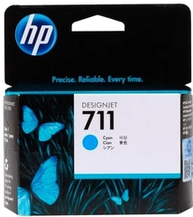 Картриджи HP 711 CZ130A голубой (cyan)