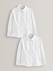 Рубашка школьная для девочки Next 461-161, 2 шт., Белый