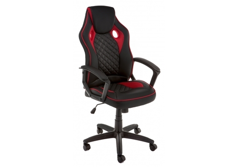 Офисное кресло для персонала и руководителя Компьютерное Raid черное / красное 60*60*115 Черный / красный