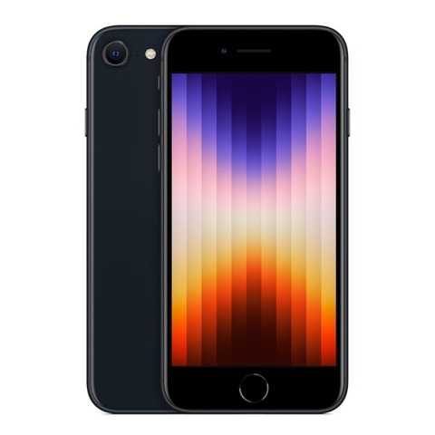 iPhone SE (2022), 64 ГБ, черный