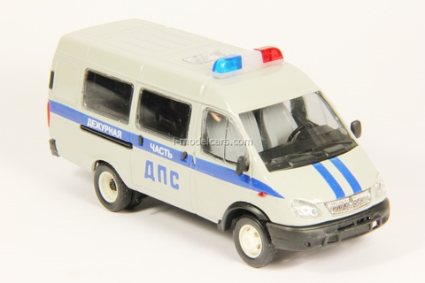 GAZ-3221 Gazelle DPS Police GIBDD Agat Mossar Tantal 1:43