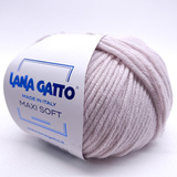 Пряжа Lana Gatto Maxi Soft 13701 экрю
