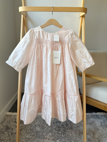 Новое шелковое платье Bonpoint, 128