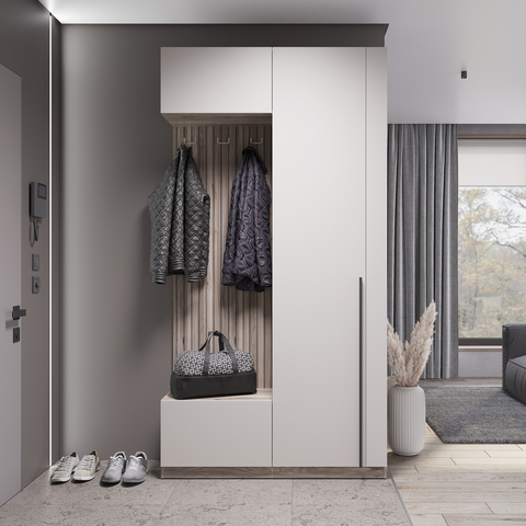 Прихожая Урбан пр-01 дуб смоки / кашемир