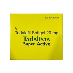 Препарат для усиления потенции Tadalista Super Active (10 таб.)