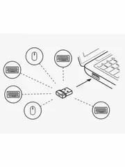 Ресивер USB Logitech Bolt черный (956-000009)