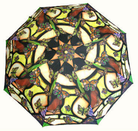 Зонт складной Guy de Jean 6410-10 Tiffani Butterfly