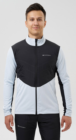 Лыжная куртка Nordski Hybrid Pro 2.0 Pearl Blue/Black мужская