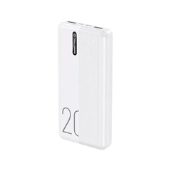 Внешний аккумулятор Remax RPP-296, 20000 mAh, белый, PD 20W
