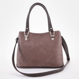 Сумка Саломея 347 македония какао + шоколад