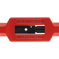 Вороток для метчиков №2 M4-M12(3,0-9мм) 265мм DIN1814 H-Tools 08800050