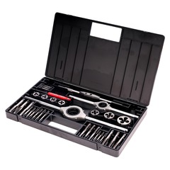 Набор метчиков и плашек M3 -M12 115CrV3 34пр Bucovice(CzTool) 310120