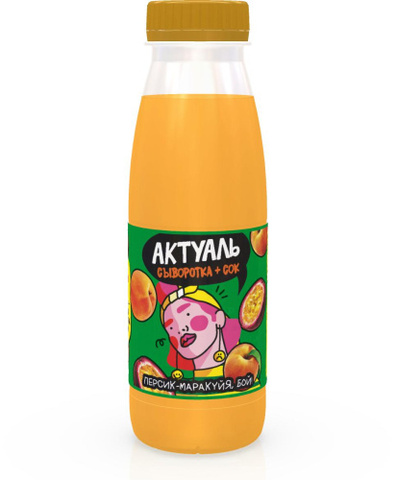 Актуаль Напиток Персик маракуйя 310 гр