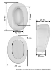 Амбушюры для Brainwavz HM5