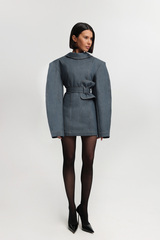 Платье из денима мини