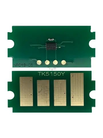 Чип TK-5150Y, желтый для Kyocera® ECOSYS M6035/6535. Ресурс 10000 копий.