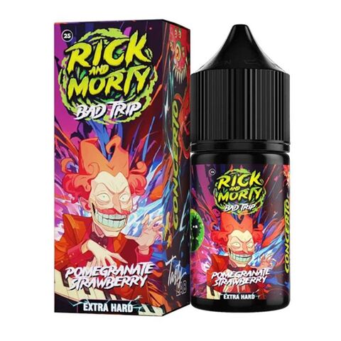 Rick & Morty Bad Trip Salt 2% Extra HARD 30 ml - Гранат Клубника