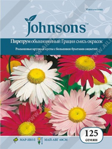 Пиретрум обыкновенный Грация, смесь окрасок, тип цп Аэлита