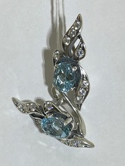 Кроше (серьги из серебра)
