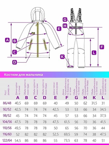 Демисезонный комплект NIKASTYLE для мальчика