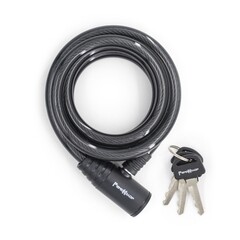 70-0-944 Замок велосипедный, тросовый 3 ключа, 12x1500mm (РемоКолор)