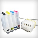 СНПЧ для HP DesignJet T210, T230, T250, T630, T650, Studio (CISS HP 712). С одноразовыми чипами и демпферами. Усовершенствованное крепление для моделей - 610 мм / 24".