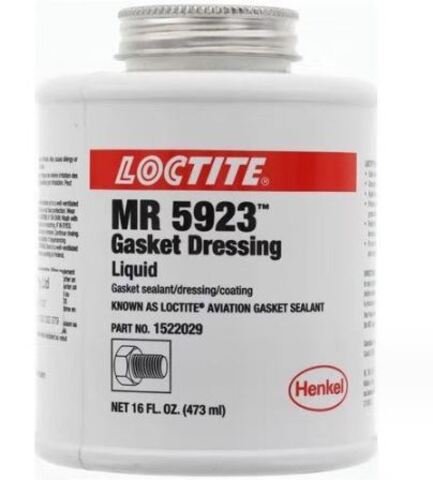 Loctite 5923 (Локтайт 5923) - фланцевый уплотнитель незастывающий кистевой - 473 мл