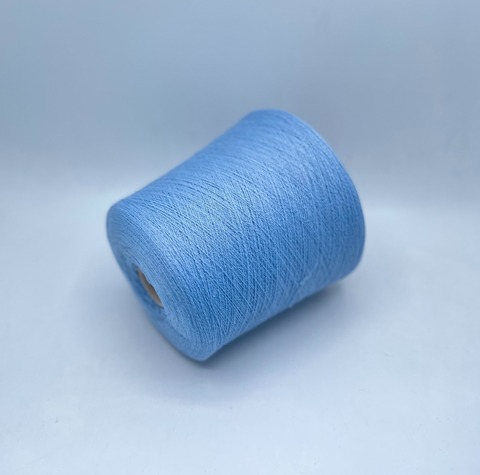 G&G Filati (пр.Италия),art-Saragon 2/28 1400м/100гр,85% Меринос 5%Кашемир 10%Шелк, цвет-Голубой. арт.27239