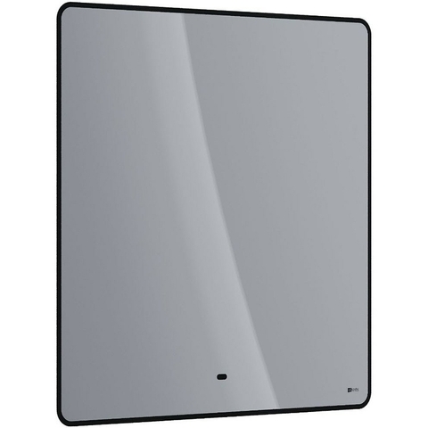 Lemark MIOBLACK LM80ZM-black Зеркало 80х80 см с интерьерной подсветкой, с подогревом