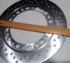 Передний тормозной диск на Honda 750 XRV AFRICA TWIN 1990-2002 г.в.