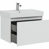 Aquanet 245243 Тумба с раковиной Nova Lite 75 1+1 ящ. цв.бел. глянец (245243)