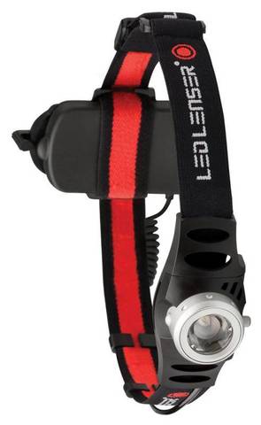 Фонарь налобный Led Lenser H6R, чёрный, светодиодный, AAAx3 (7296-R)