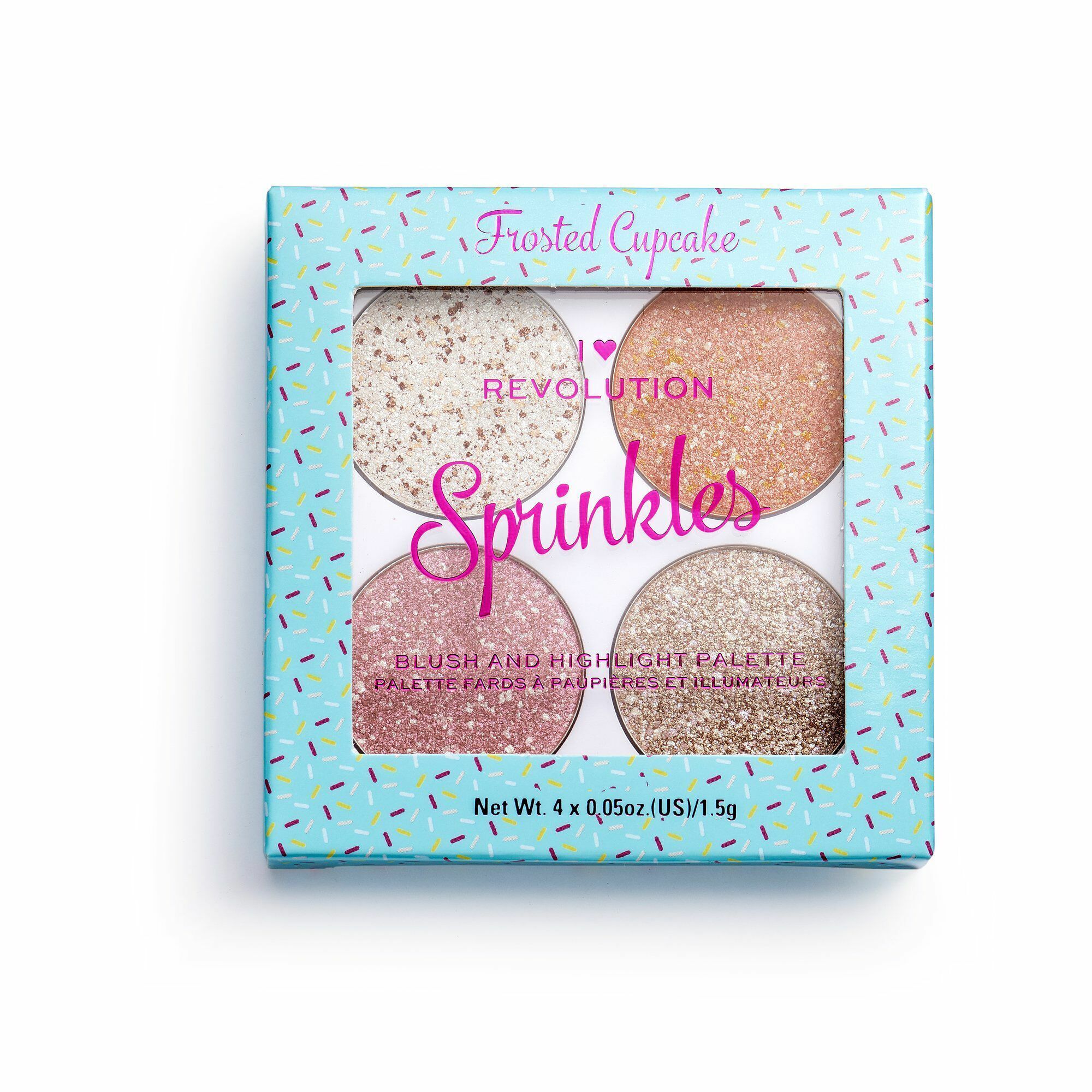 Revolution Beauty I Heart Makeup Sprinkles Frosted Cupcake